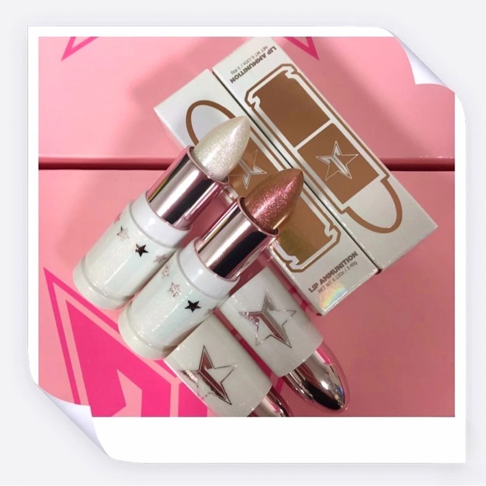 Jeffree Star | ‘Alien Tears’ & ‘Galaxy Gold’ Lip Ammunition | NiB L.E. rare - Picture 13 of 16